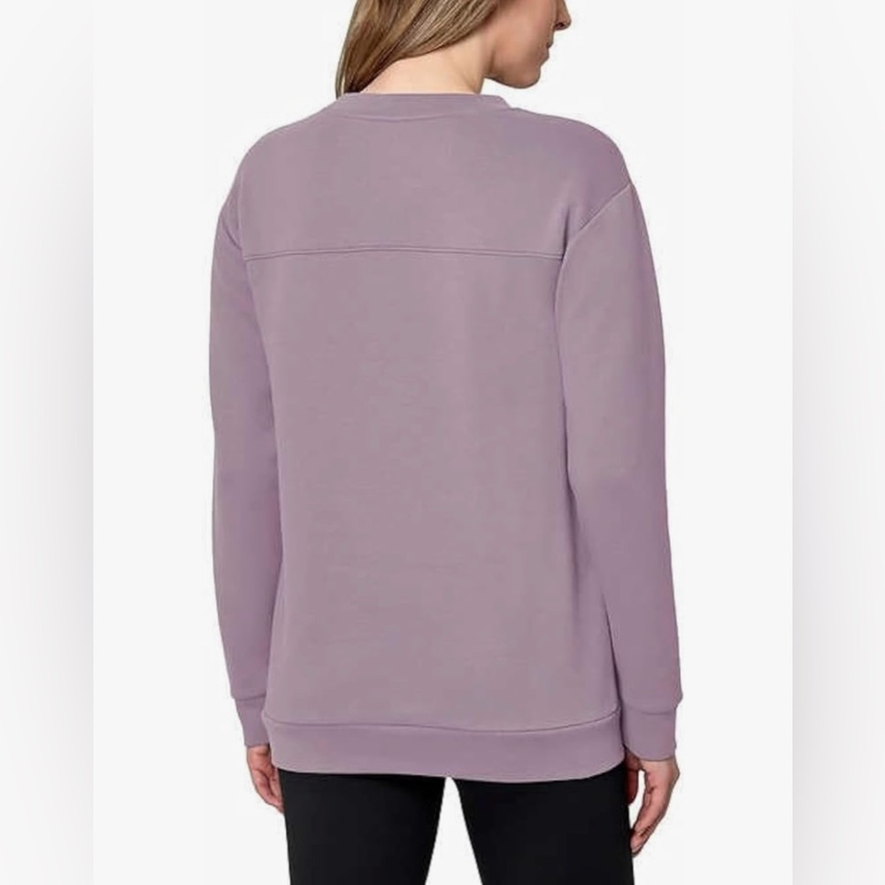 Mondetta Ladies' Knit Fleece Crewneck Sweatshirt, Size S - Picture 2 of 8